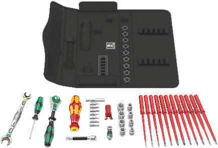 Wera VDE Kraftform Kompakt 35 pc Maintenance Set