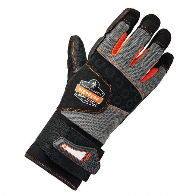 Ergodyne ProFlex 9012 Certified Anti-Vibration Gloves and Wrist Support