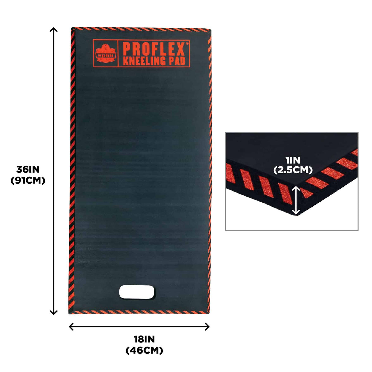 Ergodyne ProFlex 390 X-Large Foam Kneeling Pad