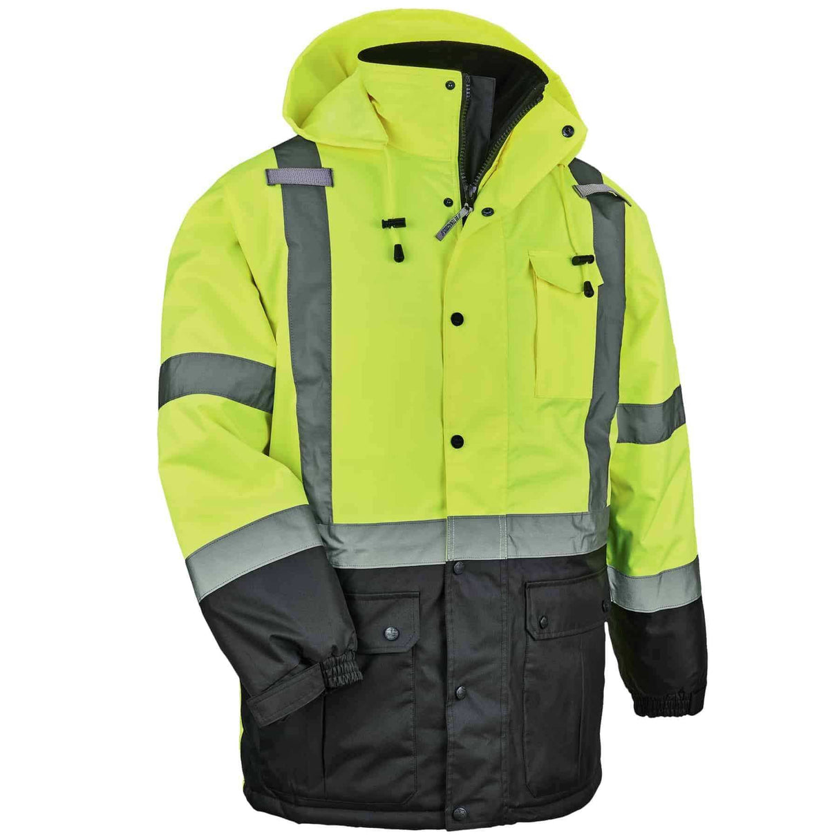 Ergodyne GloWear 8384 Hi-Viz Winter Quilted Parka