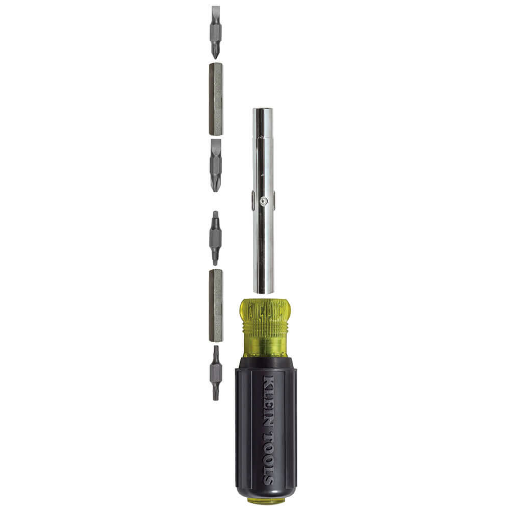 Klein 11-In-1 Multi-Bit Screwdriver & Nut Driver