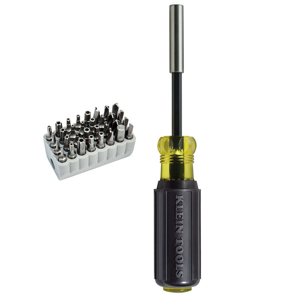 Klein Magnetic Screwdriver with Tamperproof Bits