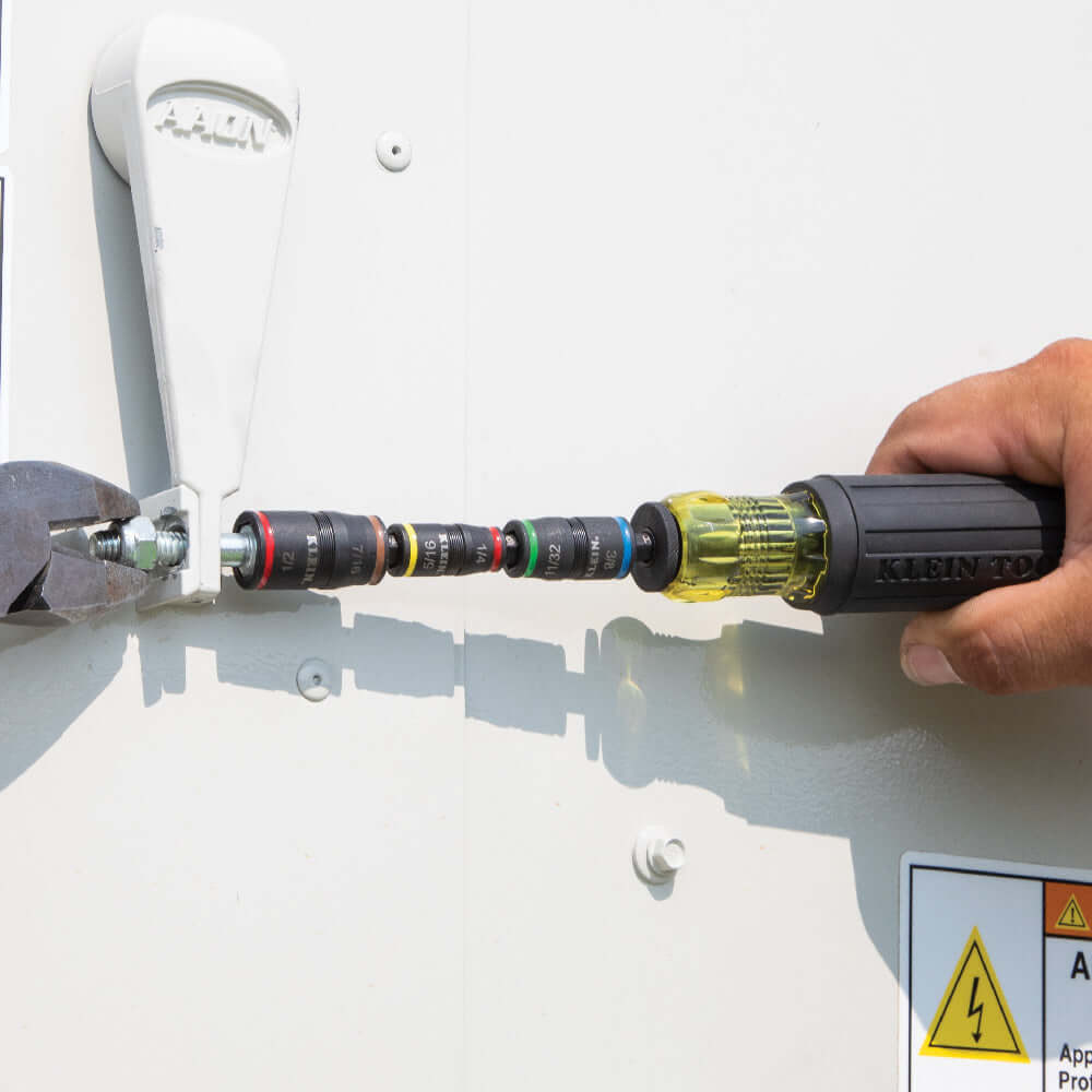 Klein 7-in-1 Impact Flip Socket With Screwdriver Handle