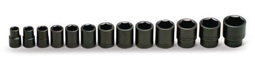 Wright SAE Socket Set, 1/2"Drive, 13 pc.