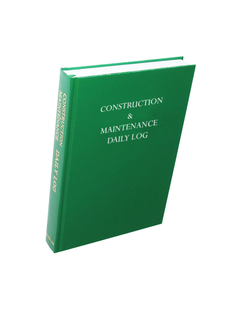 Construction & Maintenance Daily Log Book