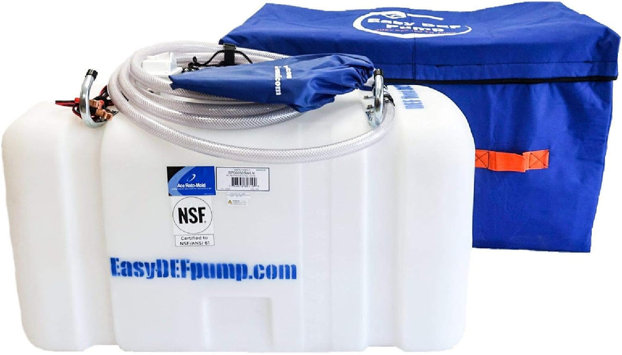 Easy DEF Pump 50 Gallon 12 Volt High Lift Transfer Tank