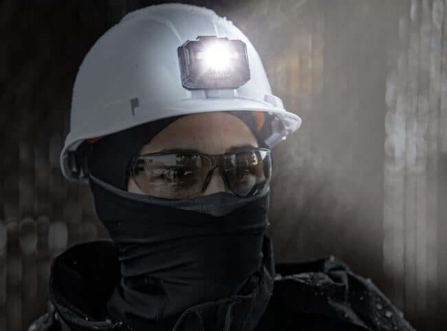 Ergodyne Skullerz 8987 Rechargeable Headlamp Light