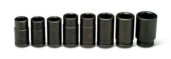 Wright SAE Socket Set, 3/4"Drive, 8 pc.