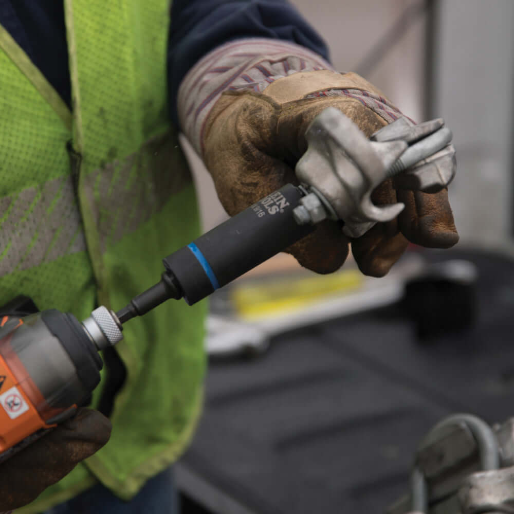 Klein SAE 2-In-1 Impact Socket Set, 6 pc