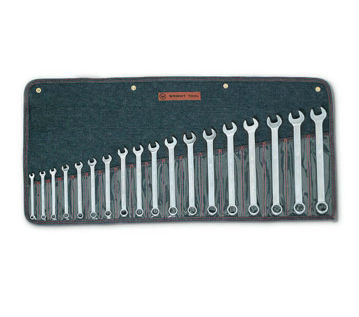 Wright 18 pc Metric Combination Wrench Set