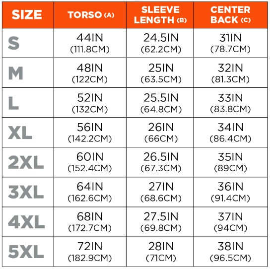 Ergodyne GloWear 8384 Hi-Viz Winter Quilted Parka