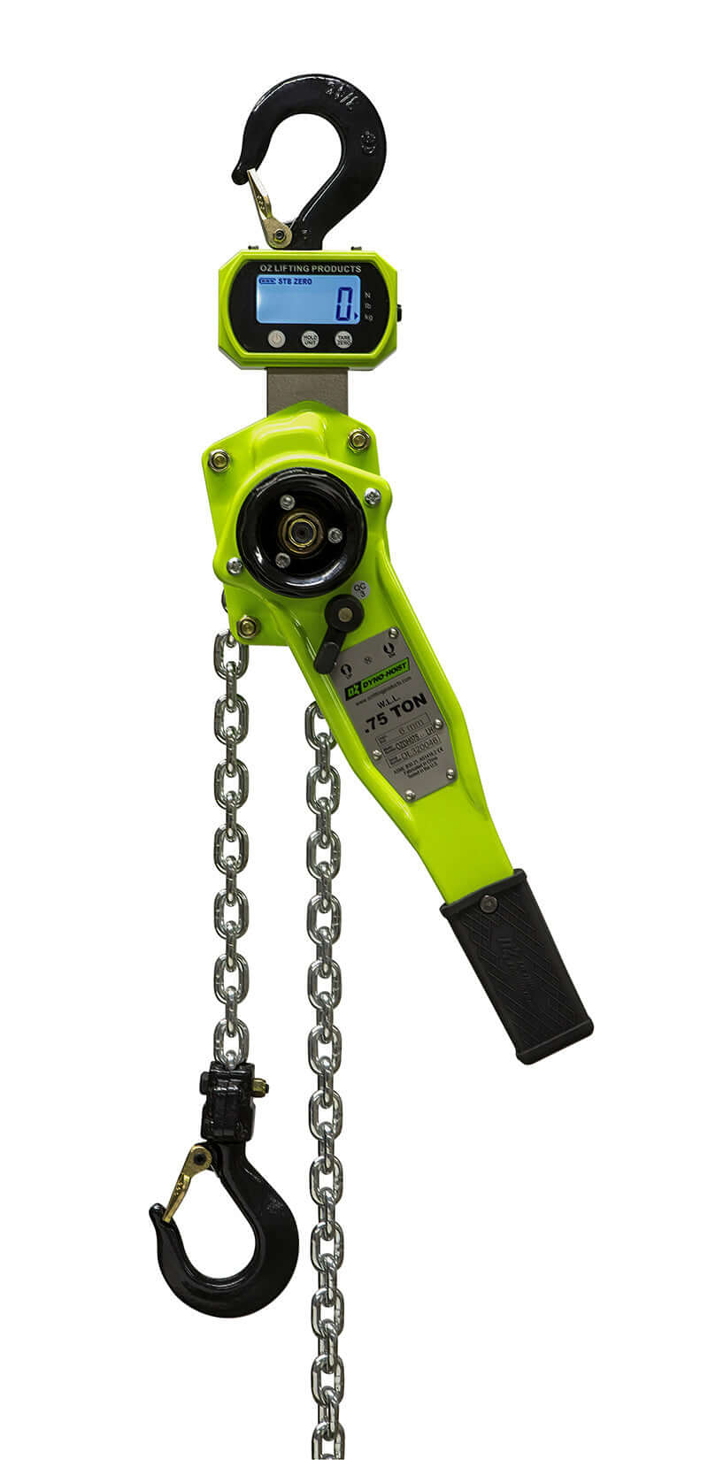 Oz Lifting Dyno-Hoist Lever Puller With Integrated Dynamometer