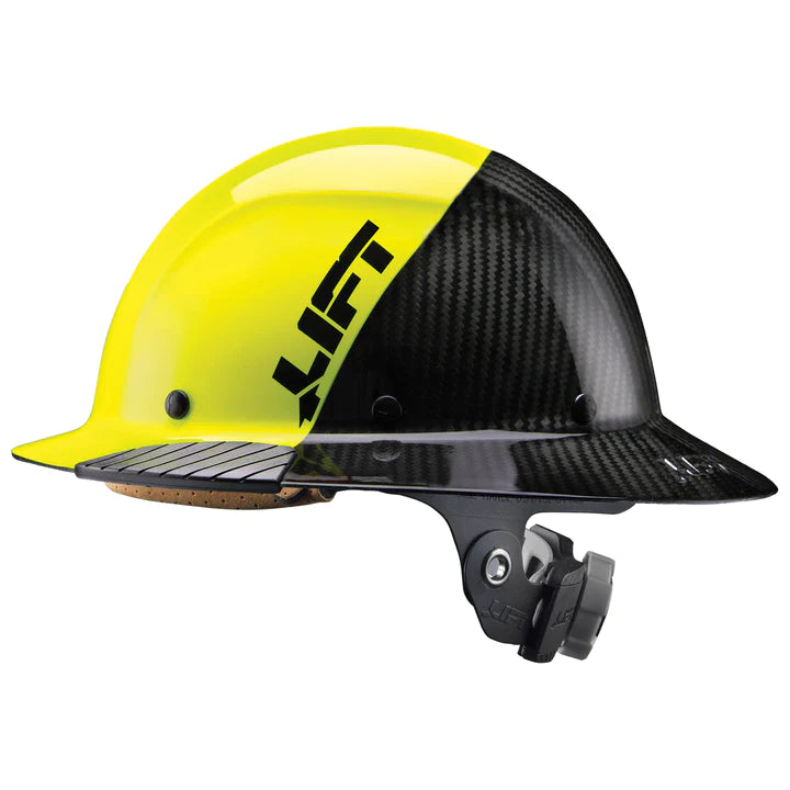 Lift DAX Fifty 50 Carbon FIber Full Brim Hard Hat