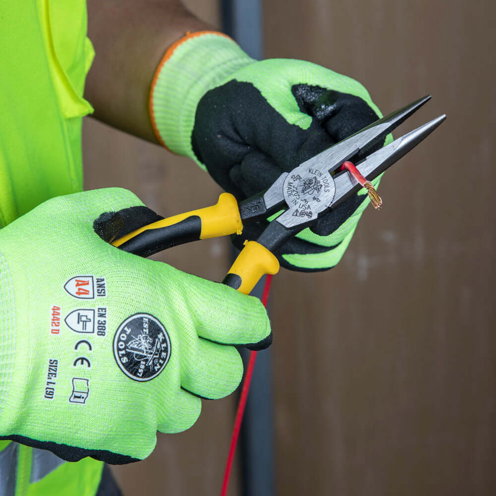Klein 8" Journeyman Heavy-Duty Needle-Nose Pliers