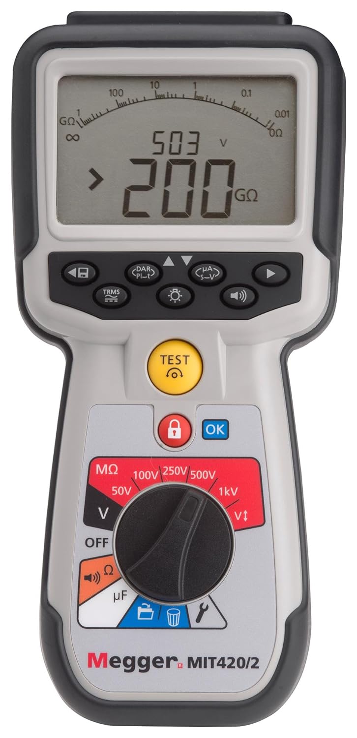 Megger MIT400/2 Cat IV Insulation Tester