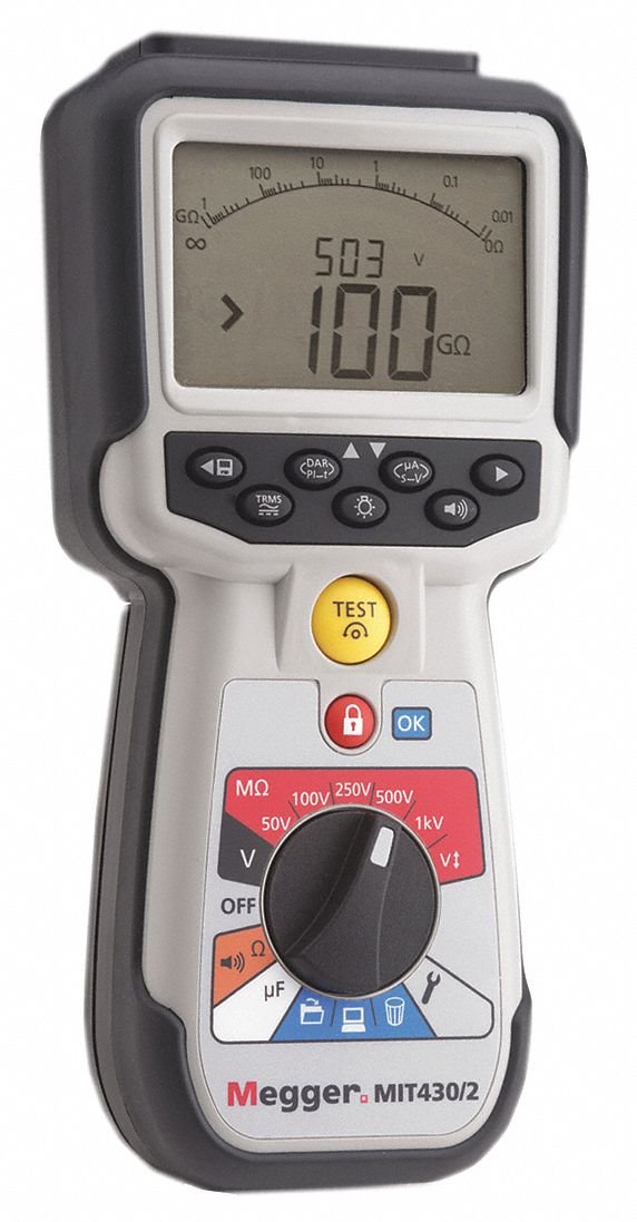 Megger MIT400/2 Cat IV Insulation Tester