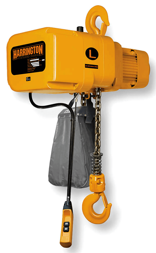 Harrington 3 Ton 3-Phase Electric Chain Hoist