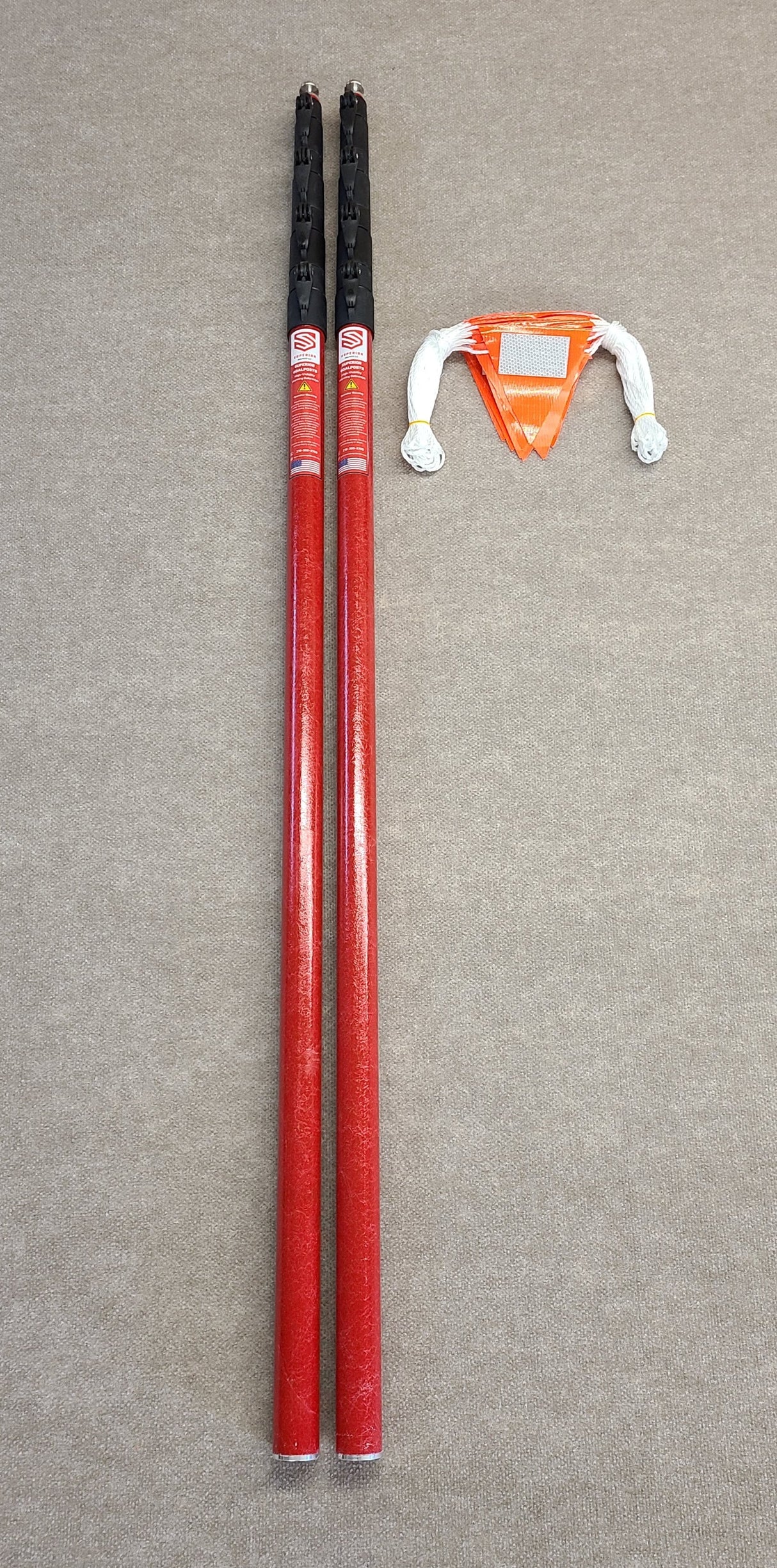 Poles and Flagging System