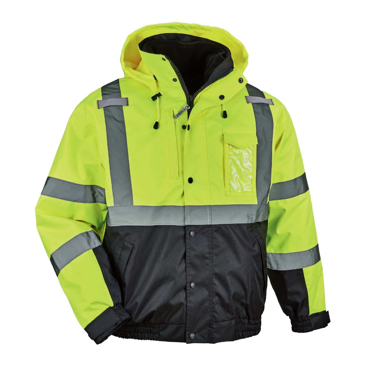 Ergodyne Lime GloWear 8381 Thermal 4-1 Hi-Vis Jacket
