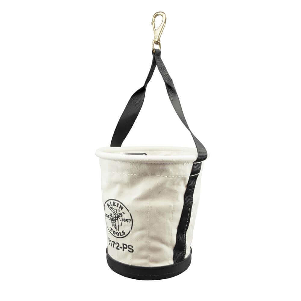 Canvas Bucket, Klein (12'' width x 12'' height)
