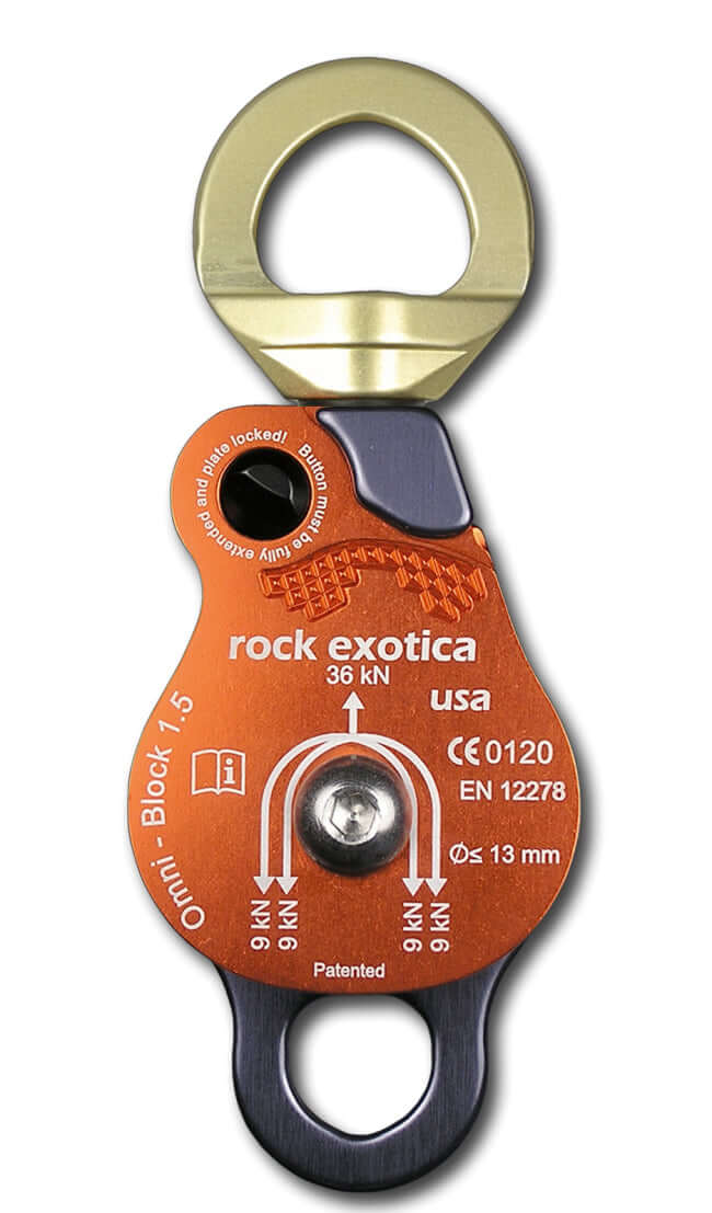 Rock Exotica® Double Sheave Omni-Block 1.5"