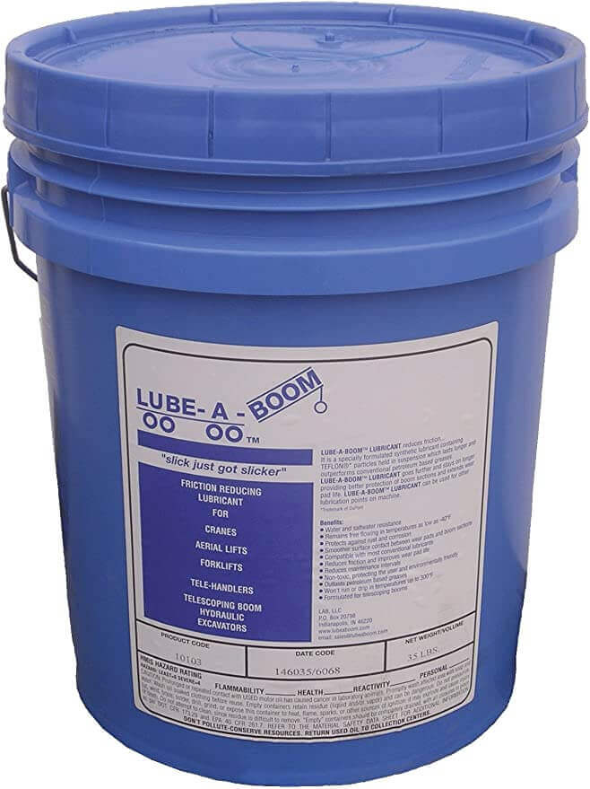 Lube-A-Boom 35lb Grease Pail