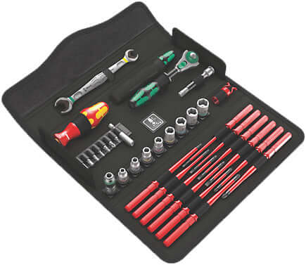 Wera VDE Kraftform Kompakt 35 pc Maintenance Set