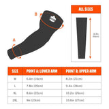 Ergodyne Chill-Its 6690 Cooling Arm Sleeves (Pair)