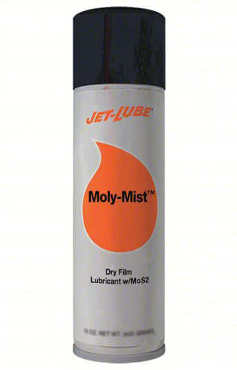 Jet-Lube Moly-Mist Dry Lube 12 Oz Aerosol