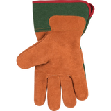 Kinco  Lined Russet Suede Cowhide Palm w/ Safety Cuff