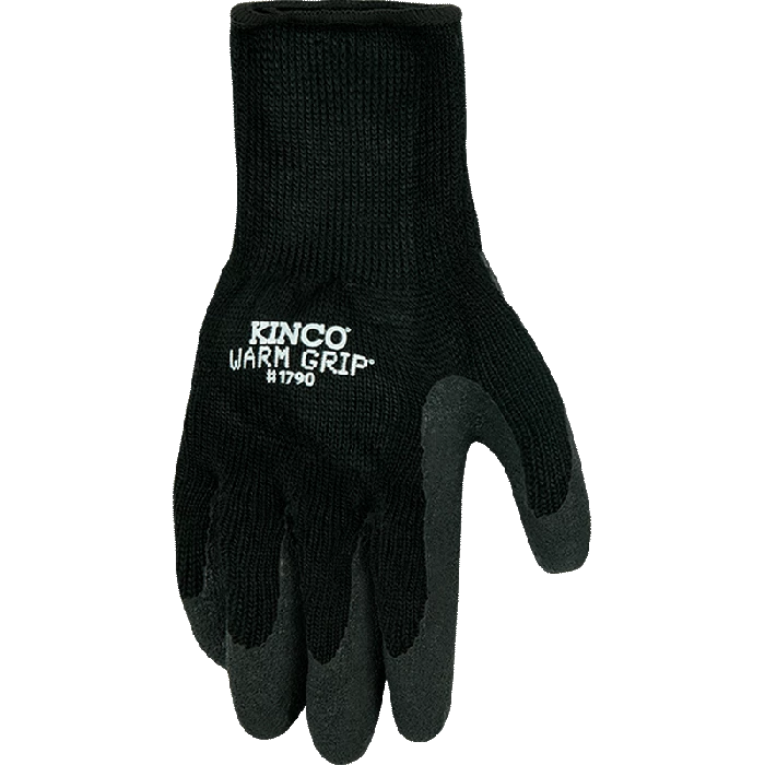 Kinco Warm Grip® Thermal Knit Shell & Latex Palm