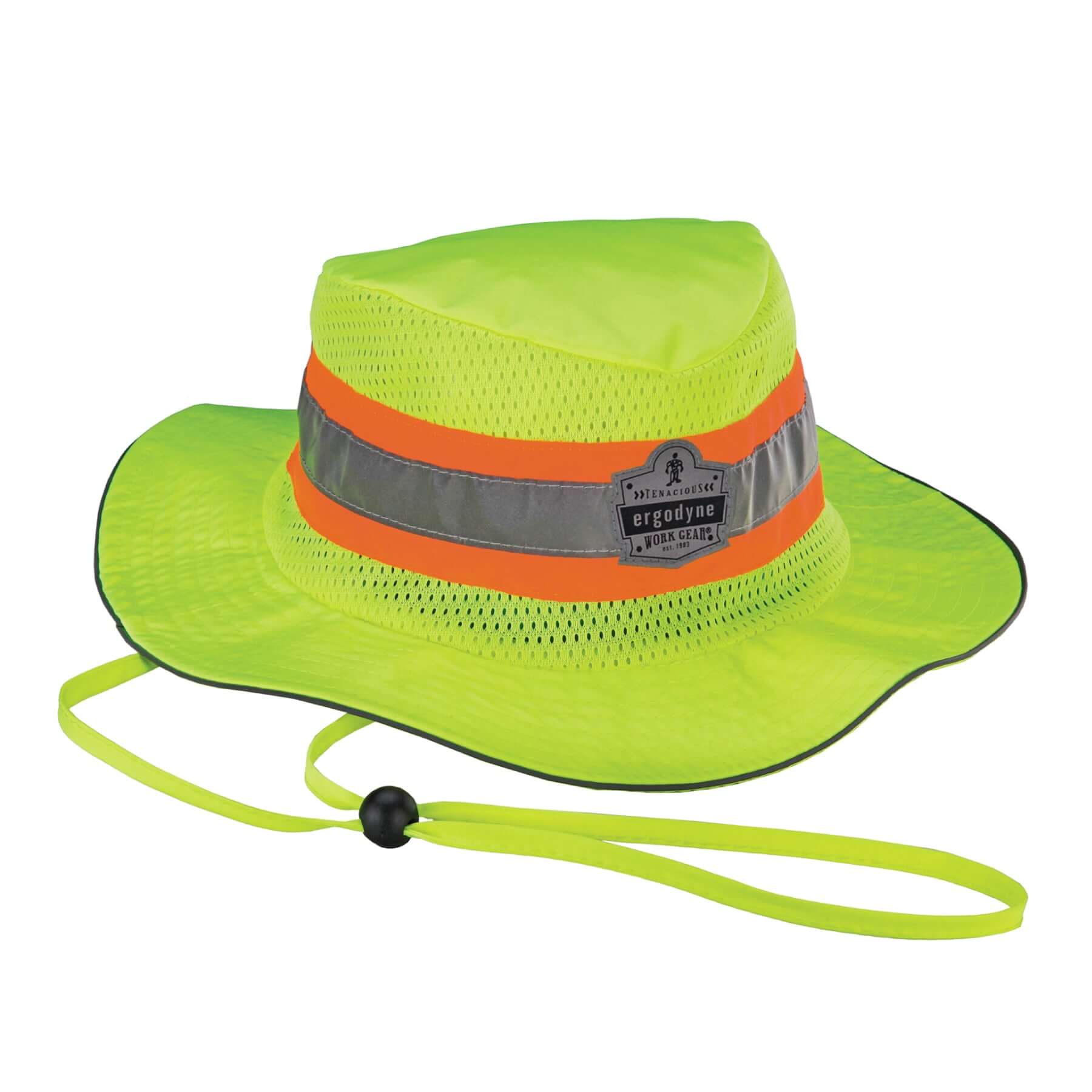 Ergodyne GloWear Lime Hi Vis Ranger Hat 8935