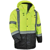 Ergodyne GloWear 8384 Hi-Viz  Winter Quilted Parka
