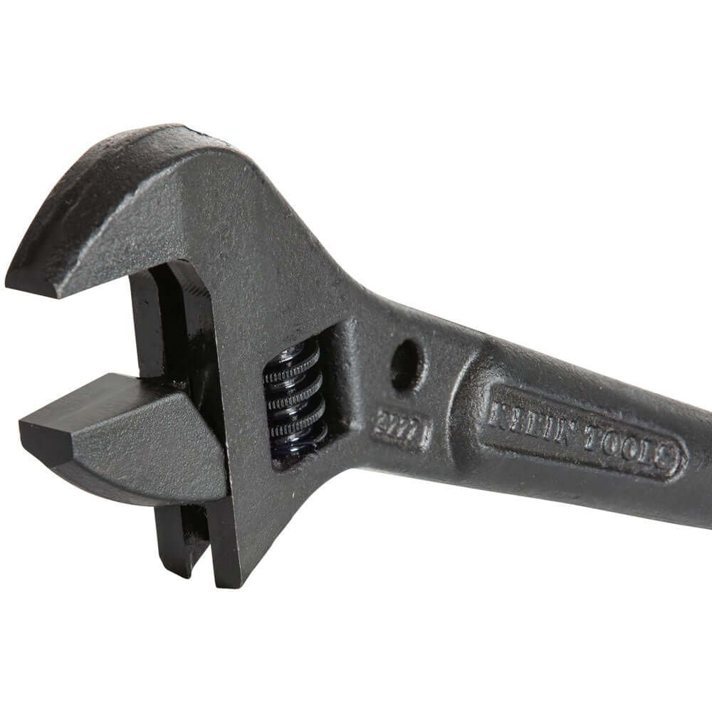 Klein Adjustable Spud Wrench, 10"