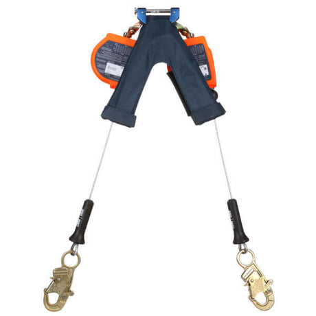 3M™ Class 2 DBI-SALA® Nano-Lok™ Edge Twin-Leg Personal Self Retracting Lifeline x 8 ft.