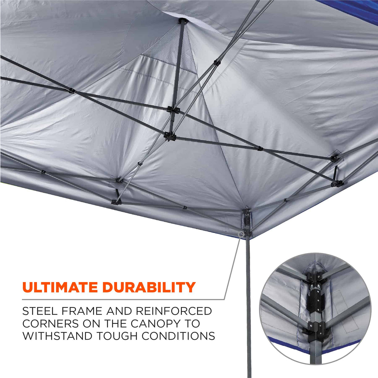 Ergodyne SHAX 6051 Heavy-Duty Pop-Up Tent Kit, 10ft x 10ft