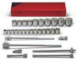 Wright Metric Socket Set, 3/4" Drive, 31 pc.