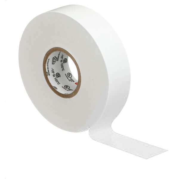 White Electrical Tape 3/4 X 66', White Electrical Tape 3/4 X 66