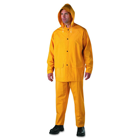 Anchor Brand 3-Pc Rainsuit (Jacket/Hood/Overalls)