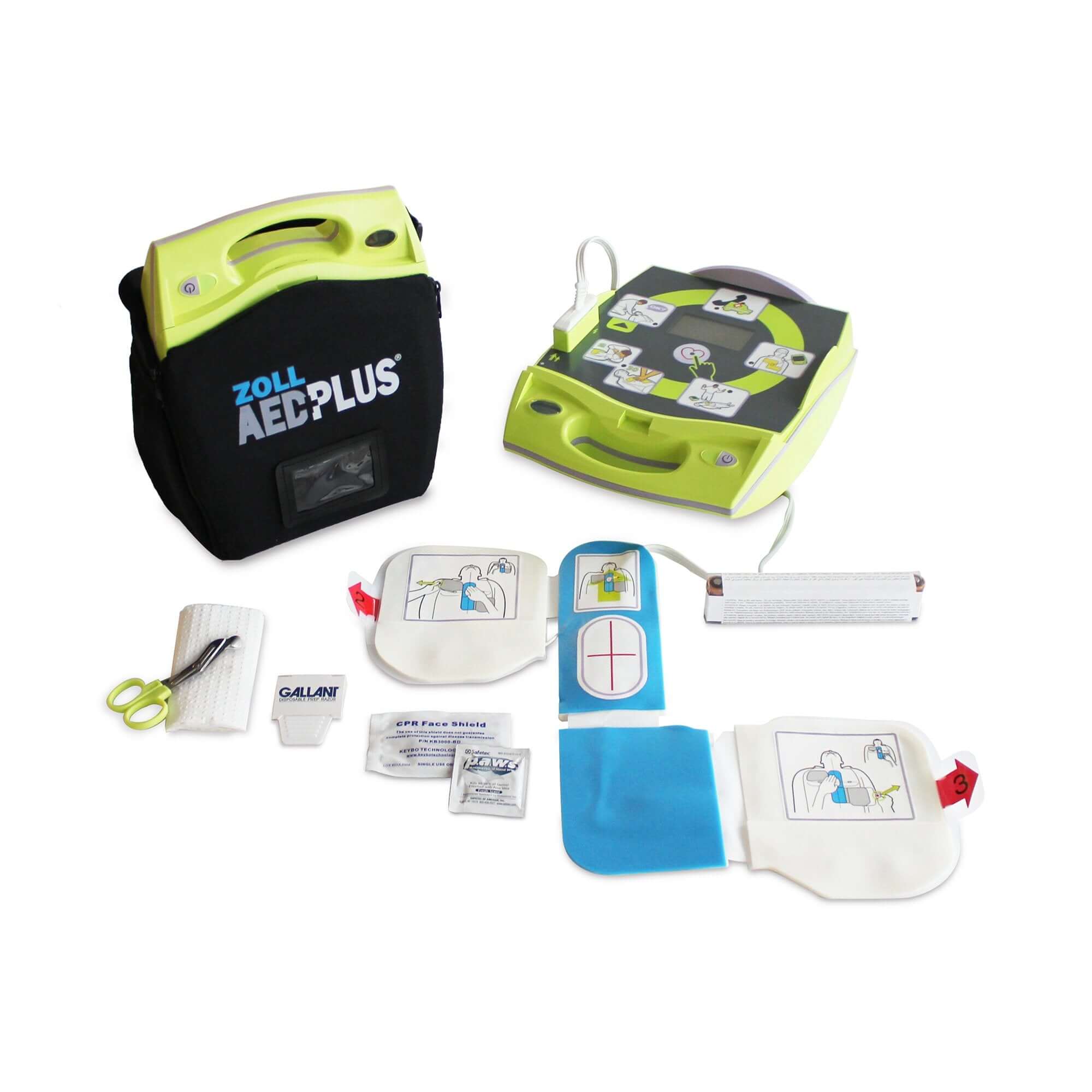 Zoll AED Plus Full Automatic Defibrilator – Dakota Riggers & Tool
