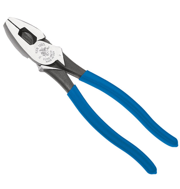 Klein Lineman's Pliers, Fish Tape Pulling, 9-Inch