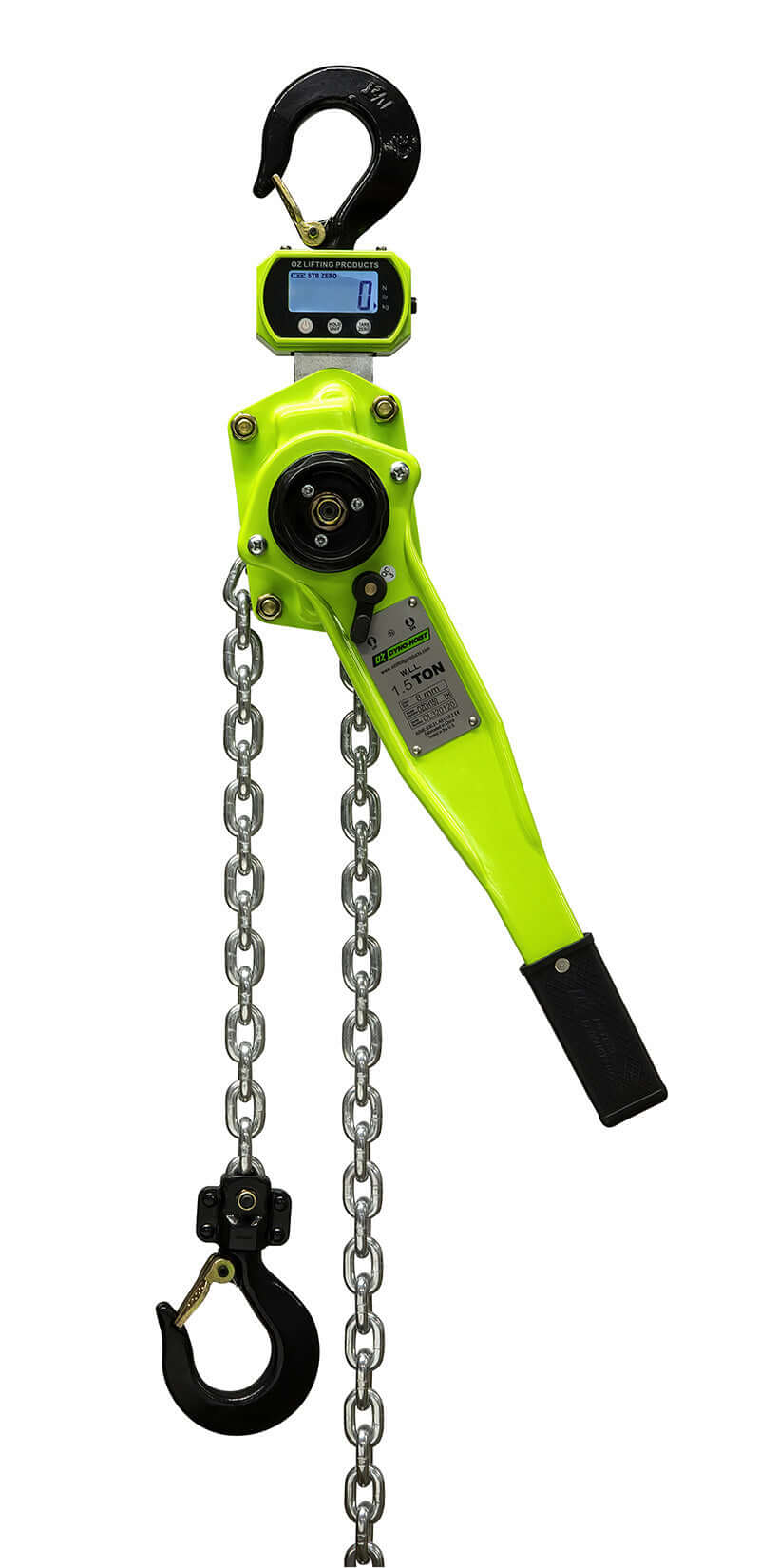 Oz Lifting Dyno-Hoist Lever Puller With Integrated Dynamometer