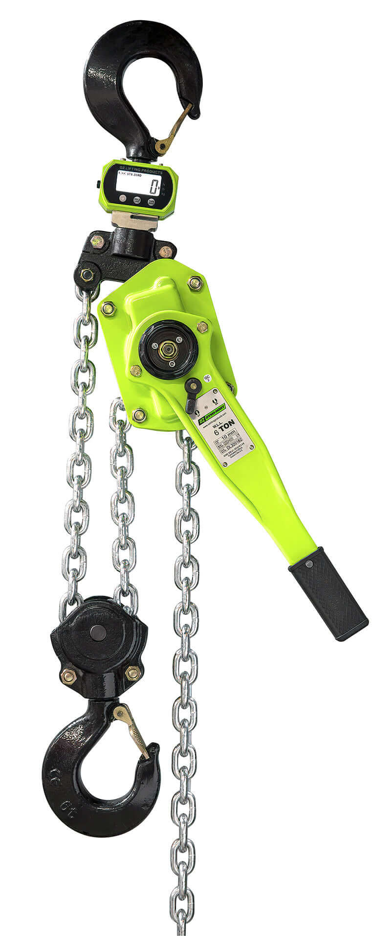Oz Lifting Dyno-Hoist Lever Puller With Integrated Dynamometer