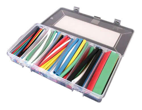 Colored Heat Shrink Tubing Kit, 154/Pc.