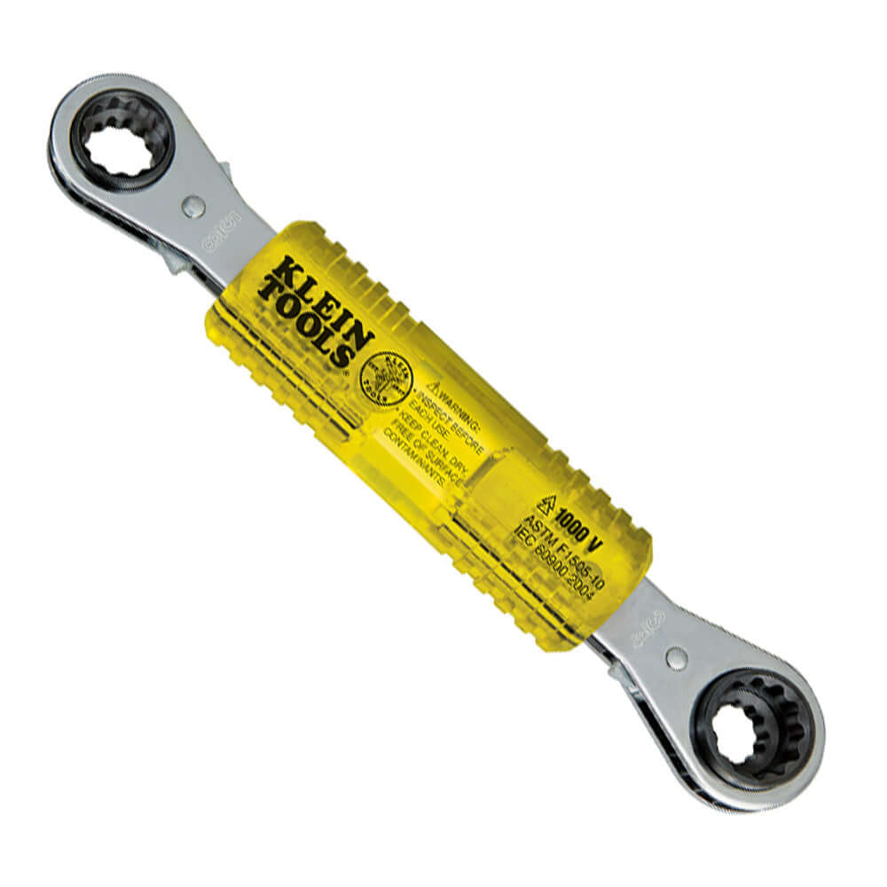 Klein Lineman's Insulating 4-in-1 Box Wrench