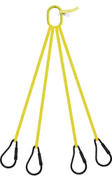 4 Legged Tool Lifting Web Sling, Large Quick Rigging Connectors