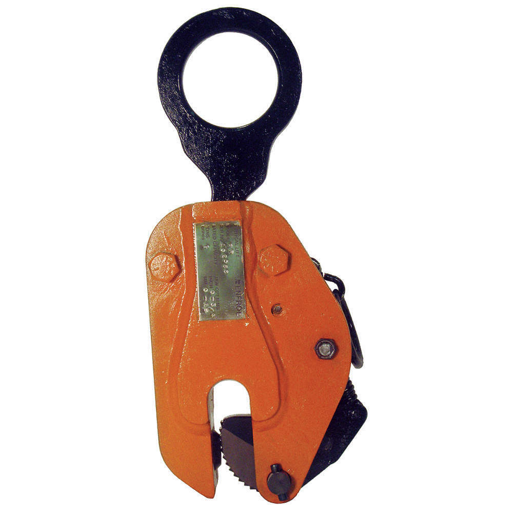 JC Renfroe FR-01.00-A Steel Plate Clamp - 1 Ton Capacity - Up To 3/4