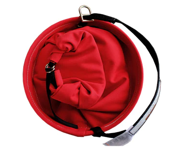 Tuff Bucket 13"x22" Red Vinyl (150Lbs.)