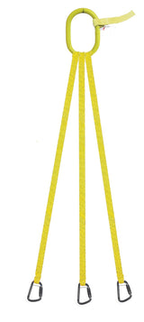 3 Legged Tool Lifting Web Sling, Small Quick Rigging Connector