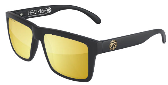 Heatwave Custom Lens Vise Z87 Polarized Sunglasses, Black